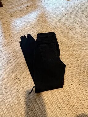 American Eagle Outfitters Black Ankle Skinny Jeans